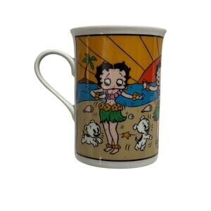 BETTY BOOP Fine Porcelain Collector Coffee / Tea Mug - "Aloha Betty"
